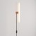Lampe mit Stecker, Metallfinish und linearer LED S14d-Lampe