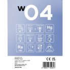 LED Glühbirne Weiß Globo G125 5,9W 500Lm E27 2700K Dimmbare - W04