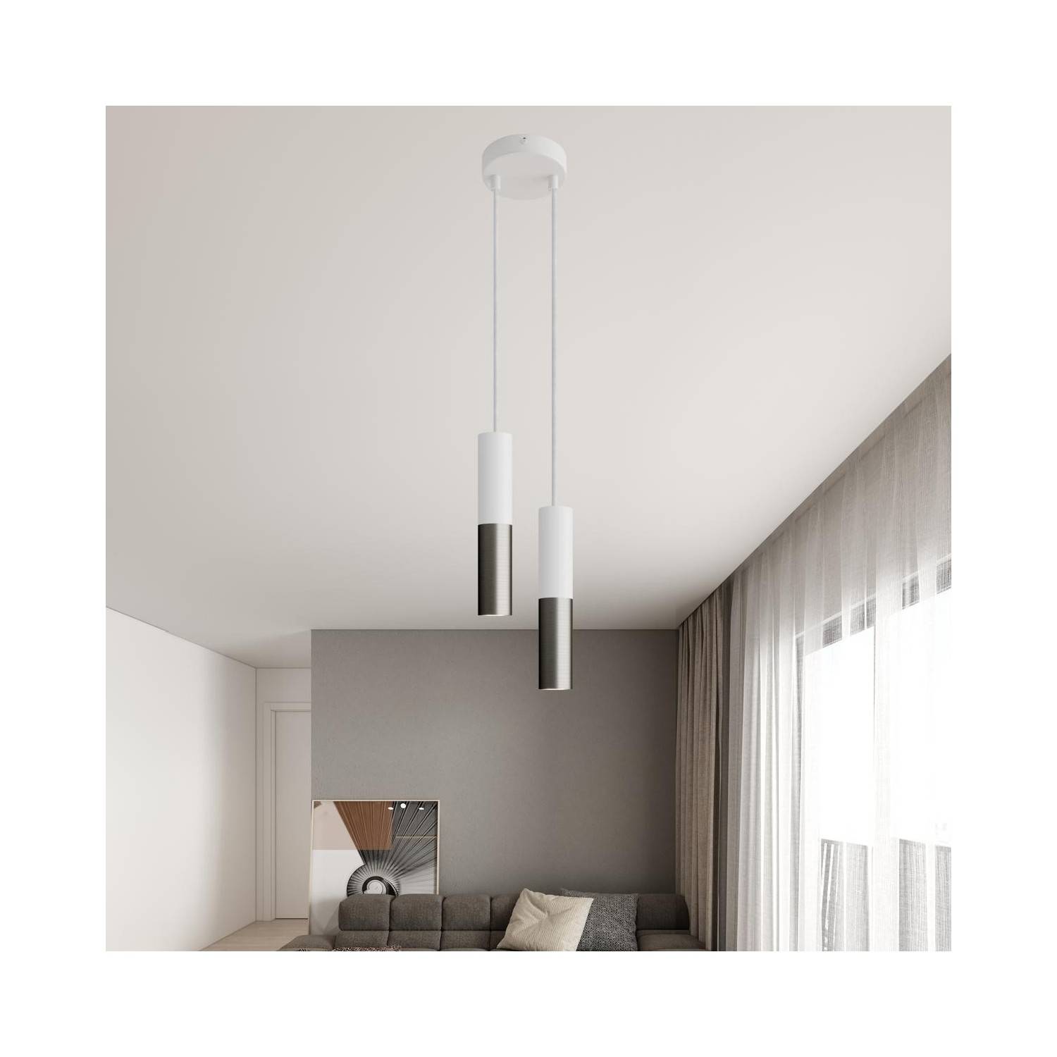 LED Glühbirne Tropfenform A60, transparent 7W 806Lm E27 2700K dimmbar - T01