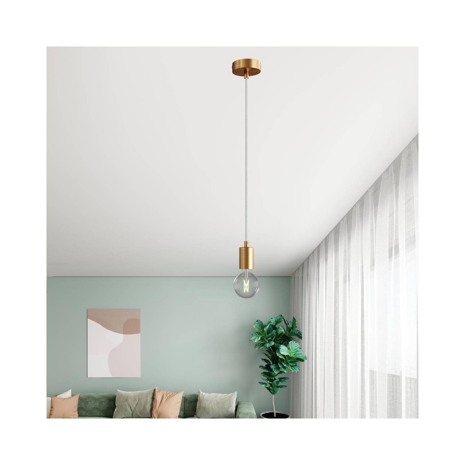 LED Glühbirne Edison ST64, transparent 7W 806Lm E27 2700K dimmbar - T02