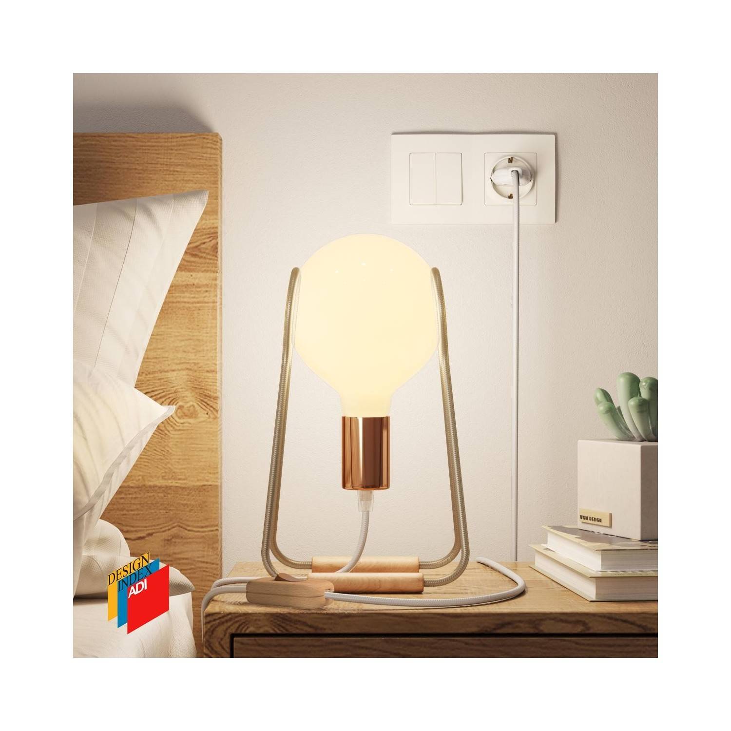 LED Glühbirne Globe G95, transparent 7W 806Lm E27 2700K dimmbar - T03