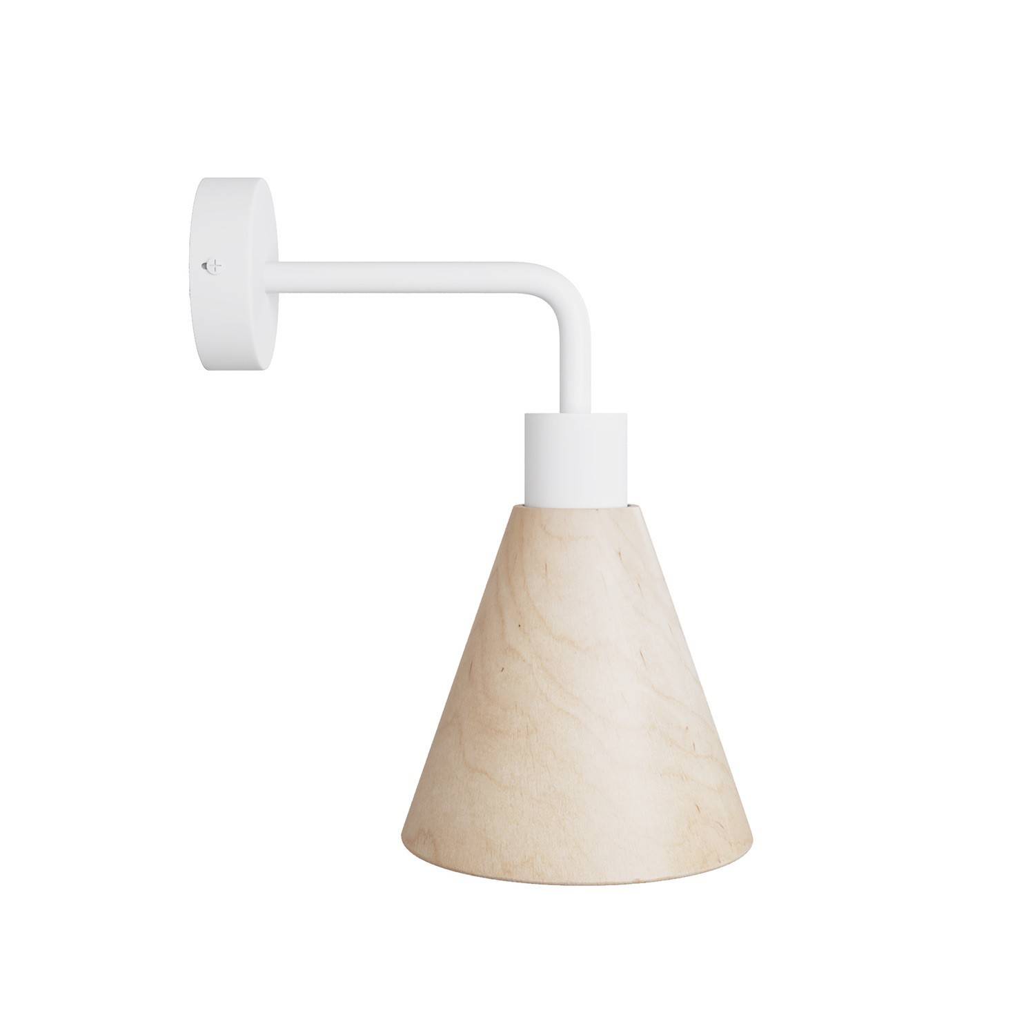 Kit E27 Lampenfassung aus recyceltem Plastik, im 3D Druckverfahren hergestellt