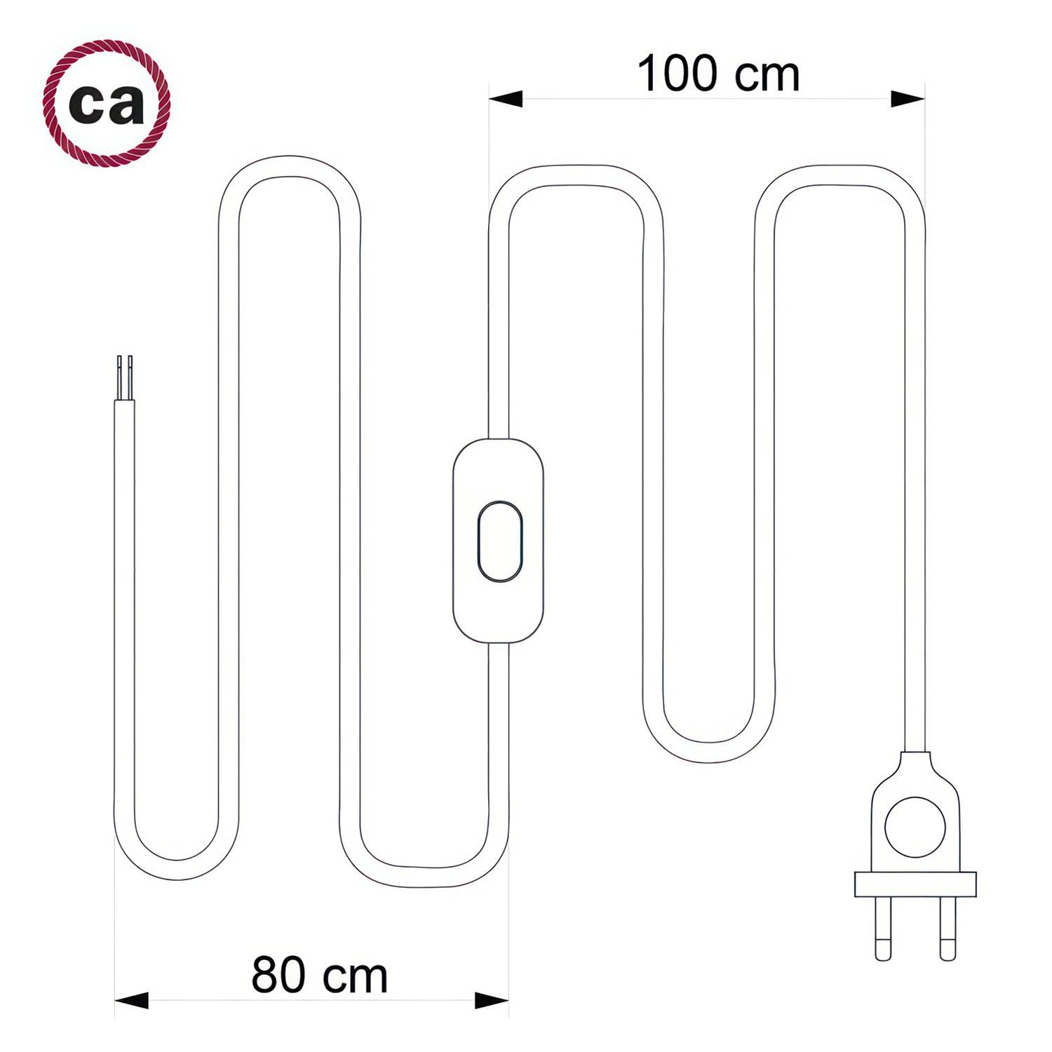 Kit E27 Lampenfassung aus recyceltem Plastik, im 3D Druckverfahren hergestellt