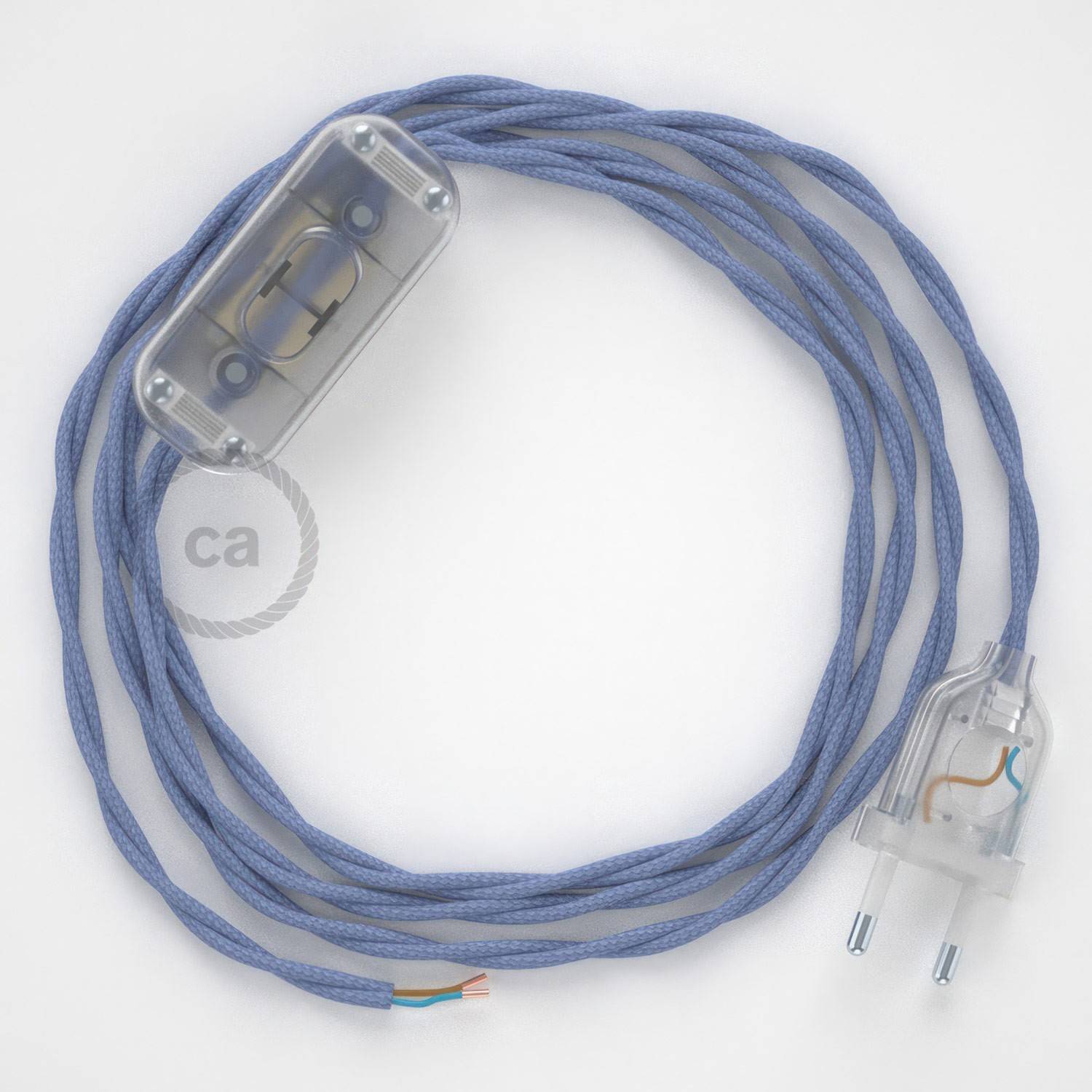 Kit E27 Lampenfassung aus recyceltem Plastik, im 3D Druckverfahren hergestellt