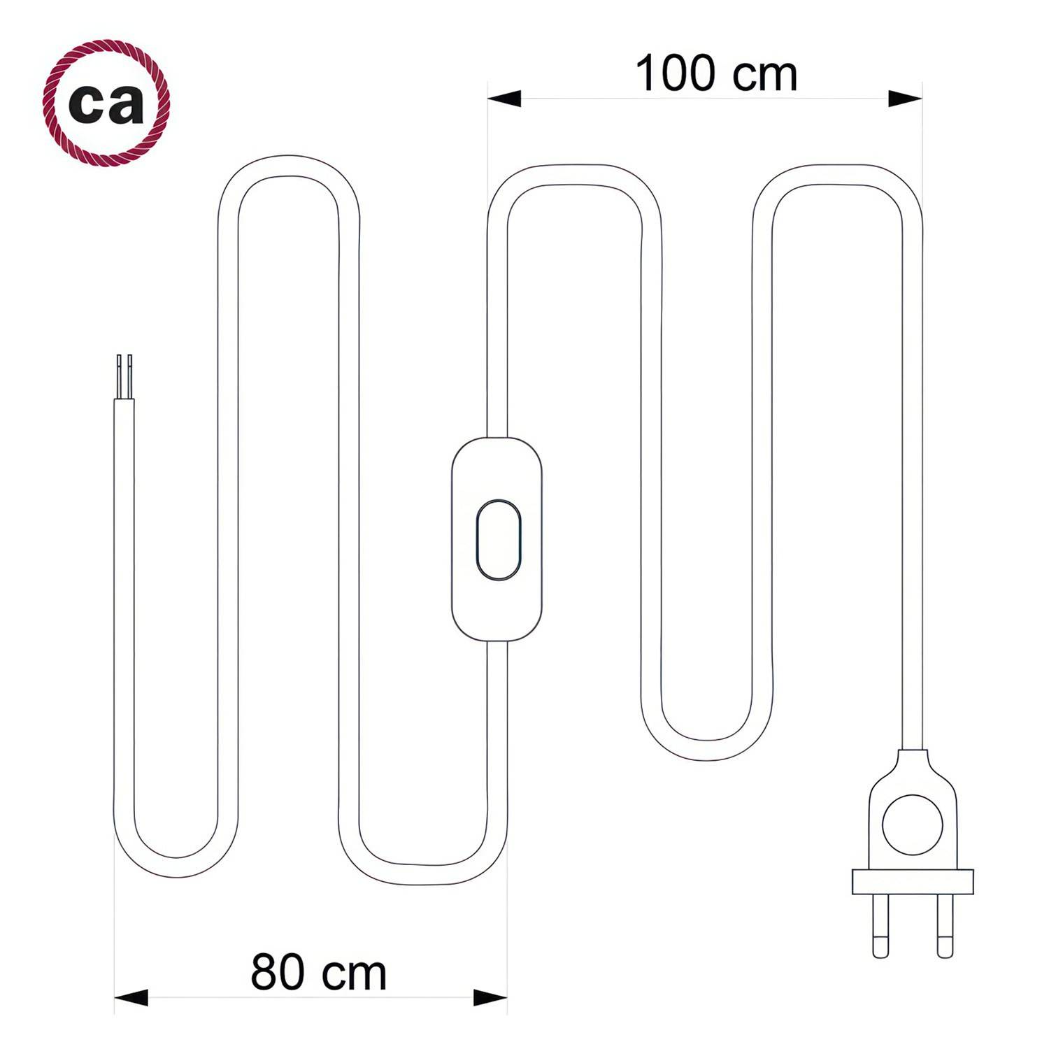 Kit E27 Lampenfassung aus recyceltem Plastik, im 3D Druckverfahren hergestellt