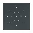 LED Glühbirne Ghost Line Recessed Donut 1205x90, transparent 6W 500Lm E27 2200K dimmbar - G03
