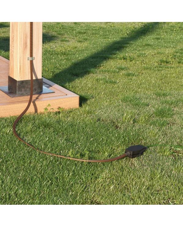 Verteilerdose für Lumet Ketten mit Adaptern für runde und flache Kabel