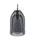 Lampenschirmkäfig Ghostbell aus Metall mit E27-Fassung