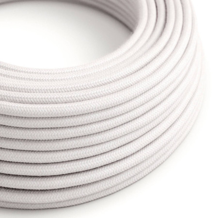 Textilkabel, blassrosa, aus Baumwolle - Das Original von Creative-Cables - RC16 rund 2x0.75mm / 3x0.75mm