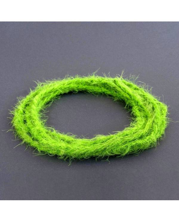 Textilkabel, grasgrün Marlene - Das Original von Creative-Cables - TP06 geflochten 2x0.75mm / 3x0.75mm