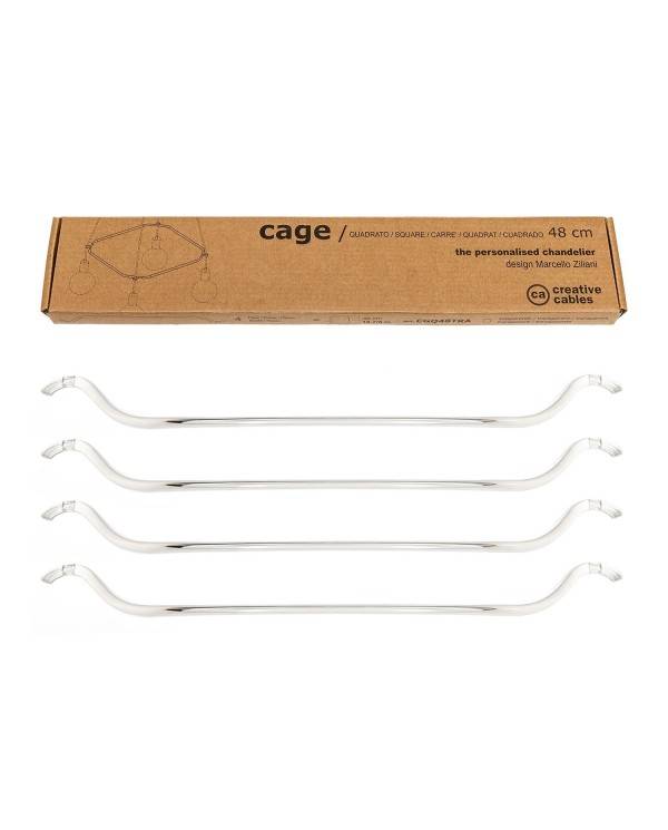 Cage Quadratform - Struktur für Deckenleuchten