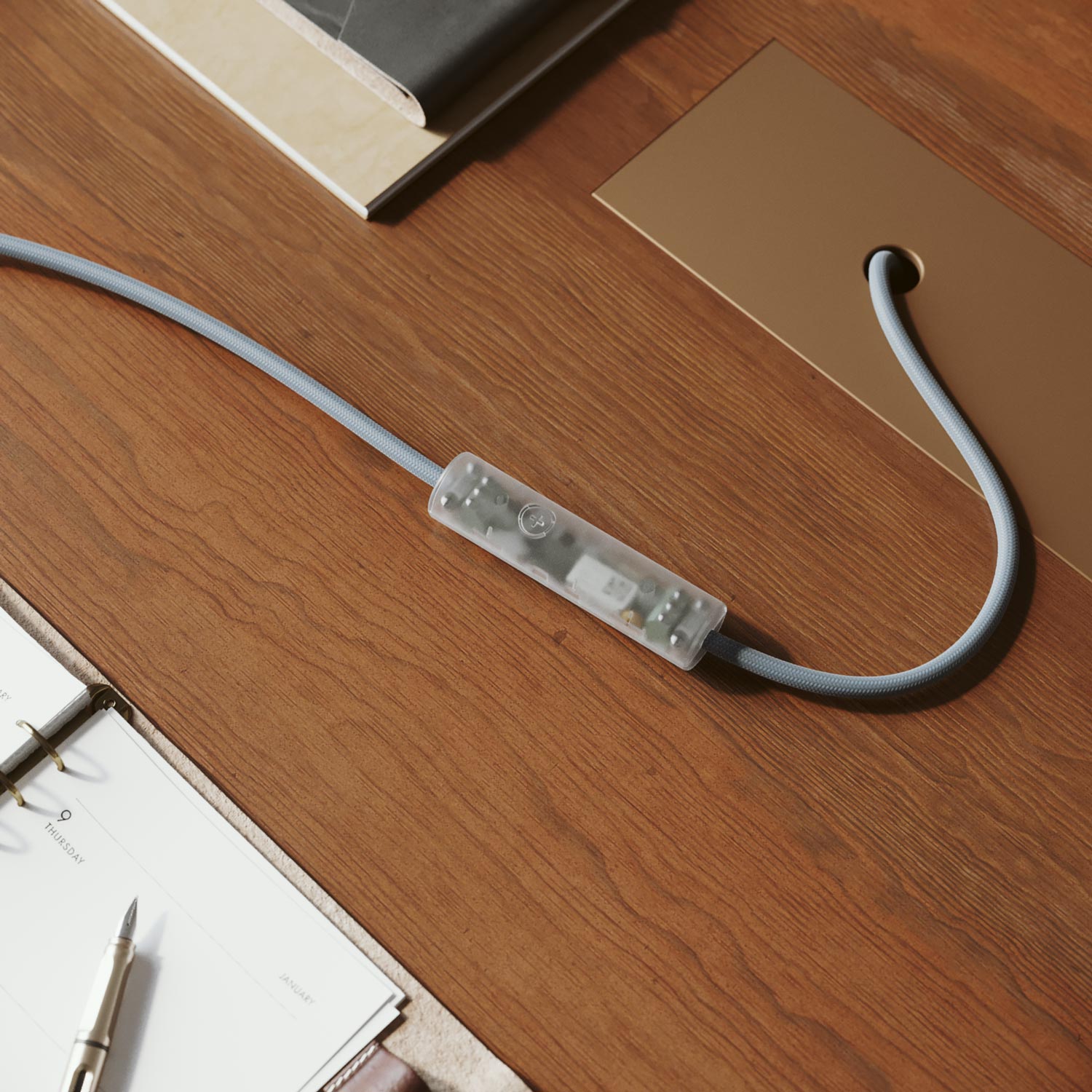 Dimmer universale a pulsante per lampadine incandescenza e led dimmerabili - Trasparente