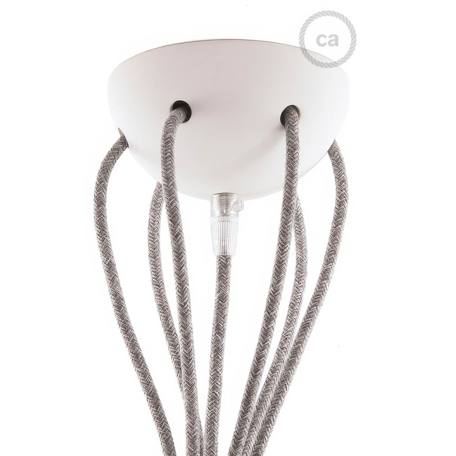Kit rosone in ceramica a 7 fori - Biscotto