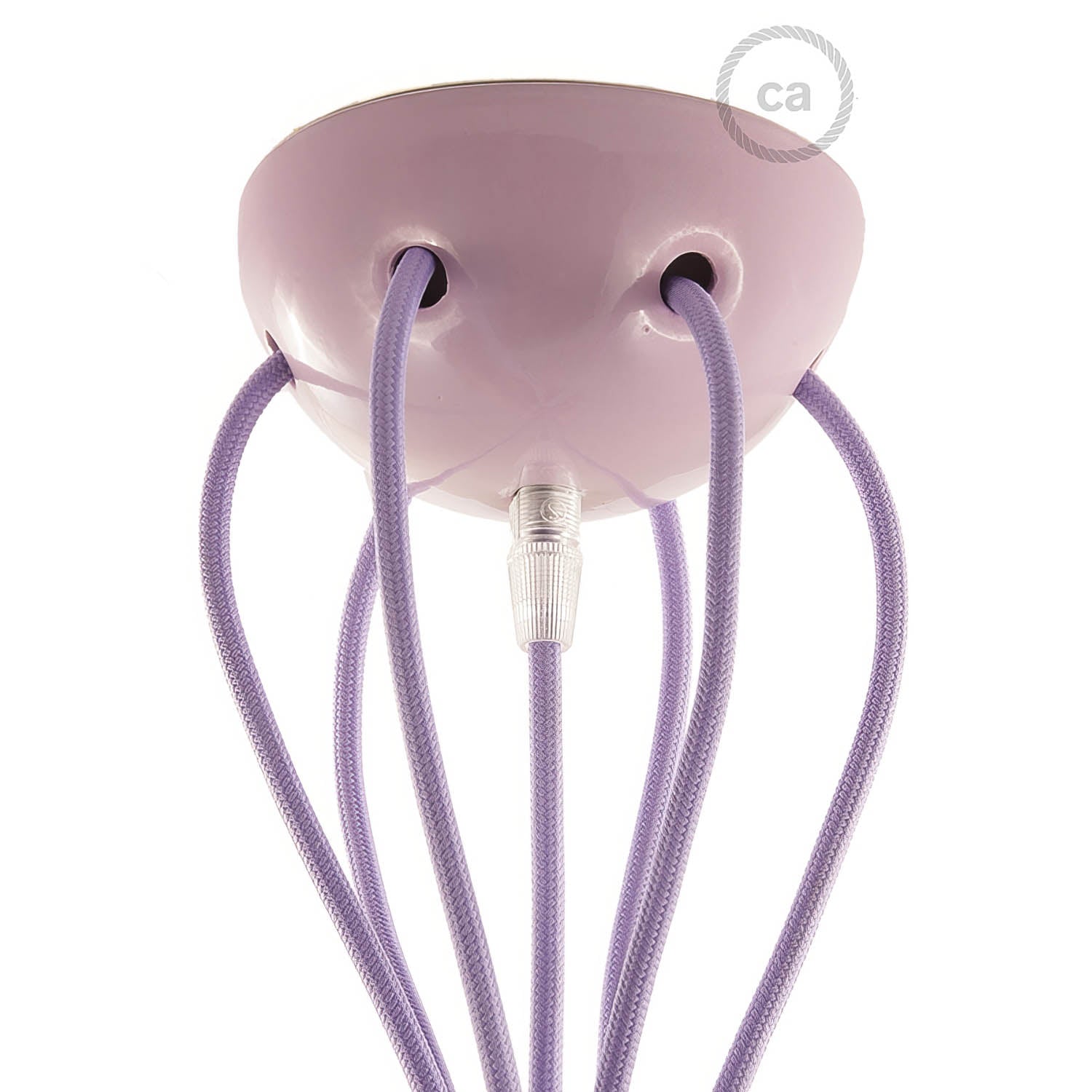 Kit rosone in ceramica a 7 fori - Lilla