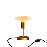 Lampada da tavolo Alzaluce Dash in metallo - Rame satinato Interruttore
