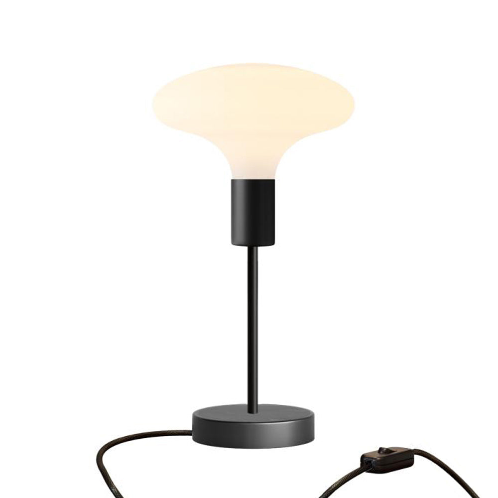 Lampada da tavolo Alzaluce Idra in metallo - Nero Interruttore