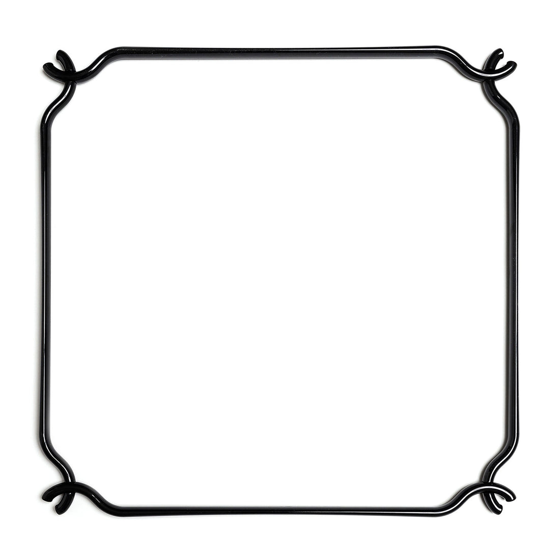 Cage Quadrato - Struttura per lampadari - Nero M - L 48 cm