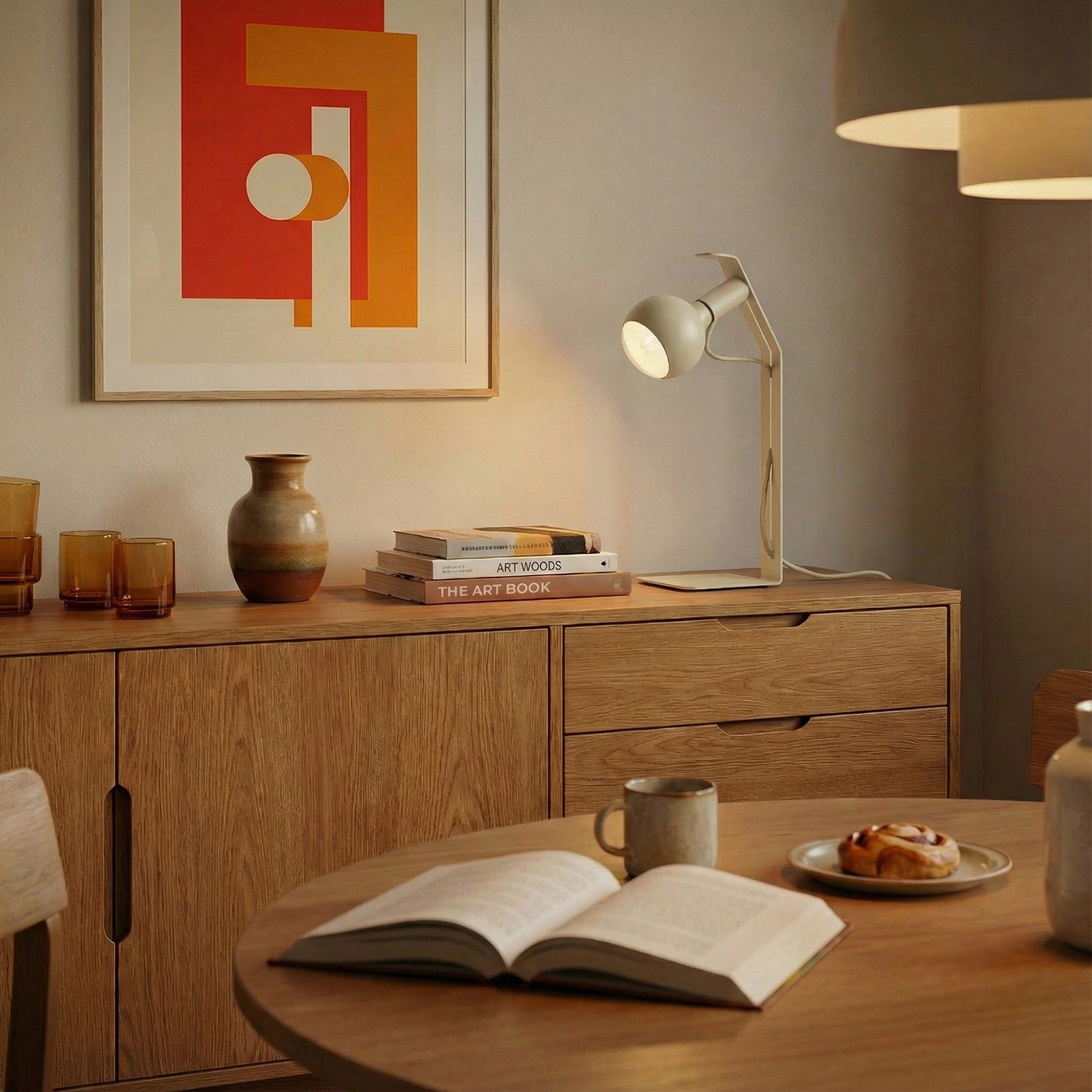 Koso Lucia - Lampada da tavolo - Panna