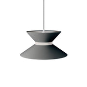Paralume in tessuto Clessidra Teletta grigio scuro - Made in Italy Arenal sabbia