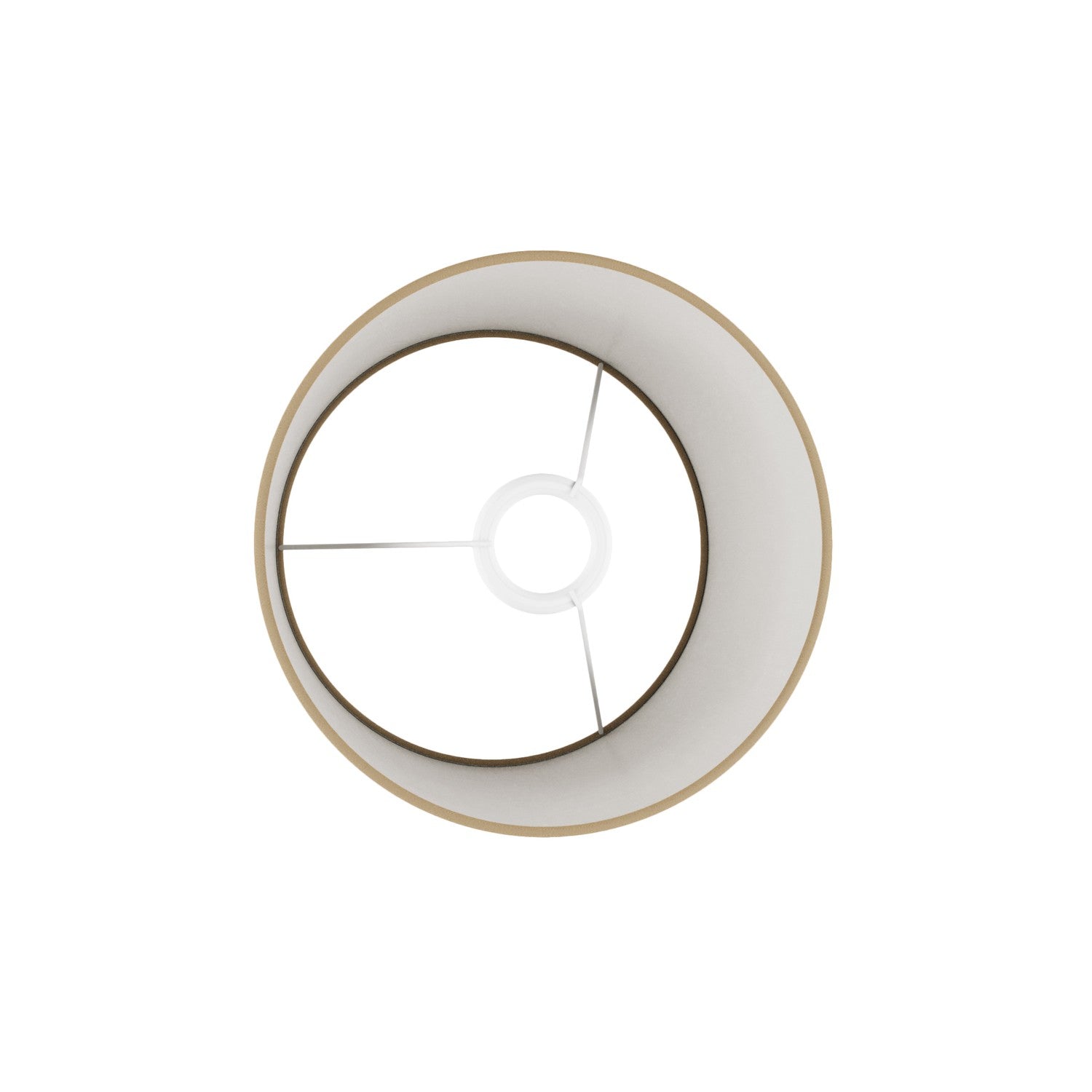 Paralume Athena con attacco E27 per lampada da tavolo - Made in Italy - Juta naturale