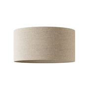 Paralume Cilindro XL in tessuto con attacco E27 - Made in Italy - Lana Beige