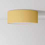 Plafoniera in tessuto Medium Slim - Made in Italy - Arenal Oro