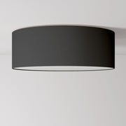 Plafoniera in tessuto Large Teletta antracite - Made in Italy