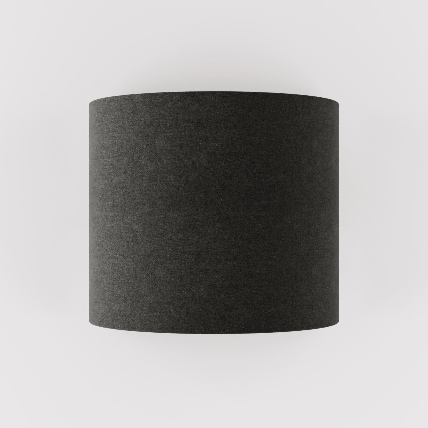 Applique Ventola con paralume in tessuto - Made in Italy - Lana Grigio Scuro