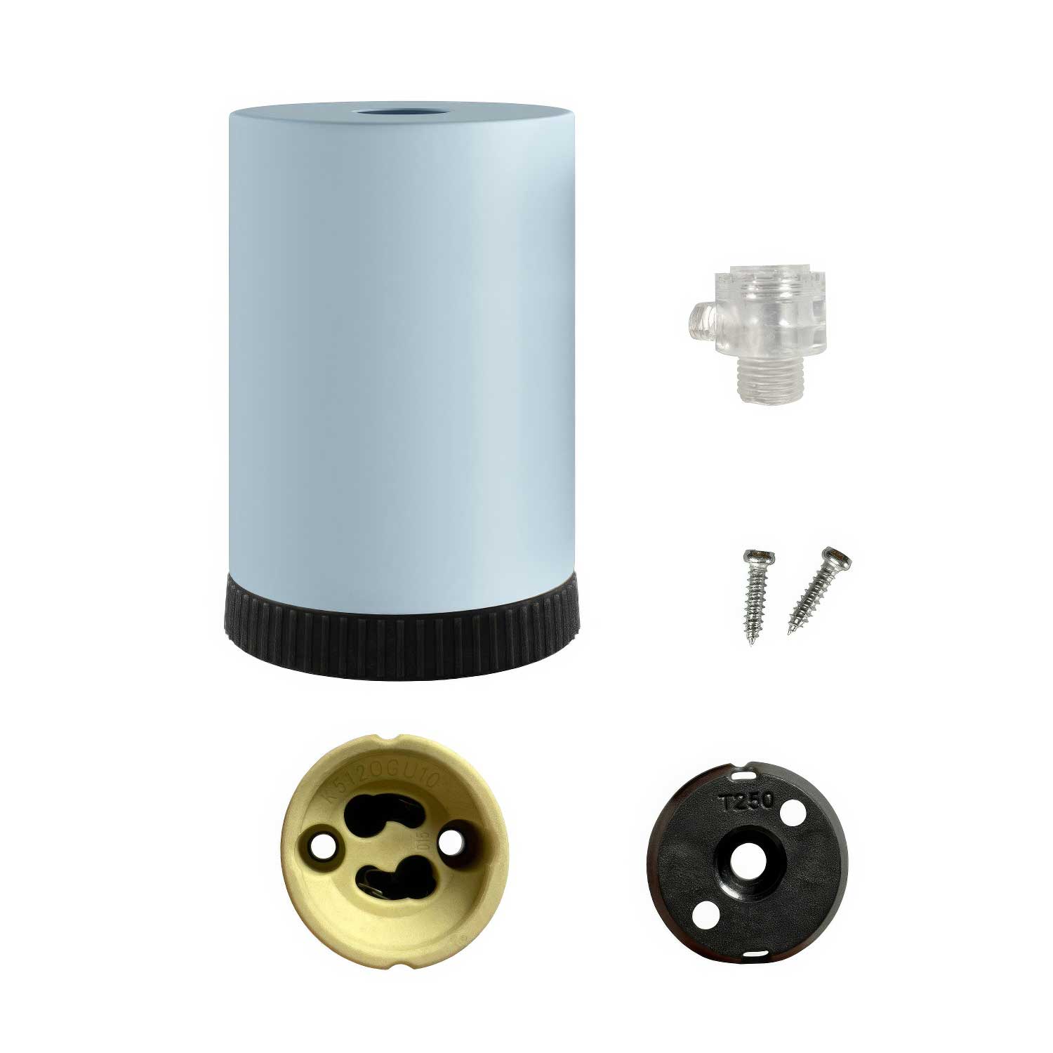 Mini faretto Spotlight LED GU1d0 - Blu carta da zucchero