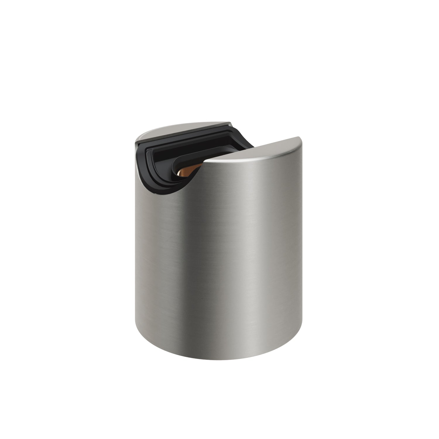 Lampada in metallo da parete o soffitto con lampadina LED lineare S14d - Titanio satinato