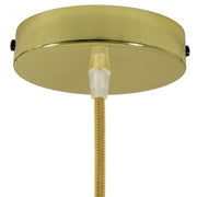 Kit rosone cilindrico in metallo - Ottone Conico