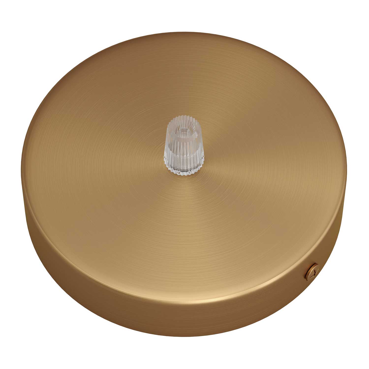 Kit rosone cilindrico in metallo - Bronzo satinato Conico