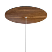 Rosone XXL Rose-One rotondo, diametro 400 mm con 1 foro e 4 fori laterali - Legno Bianco