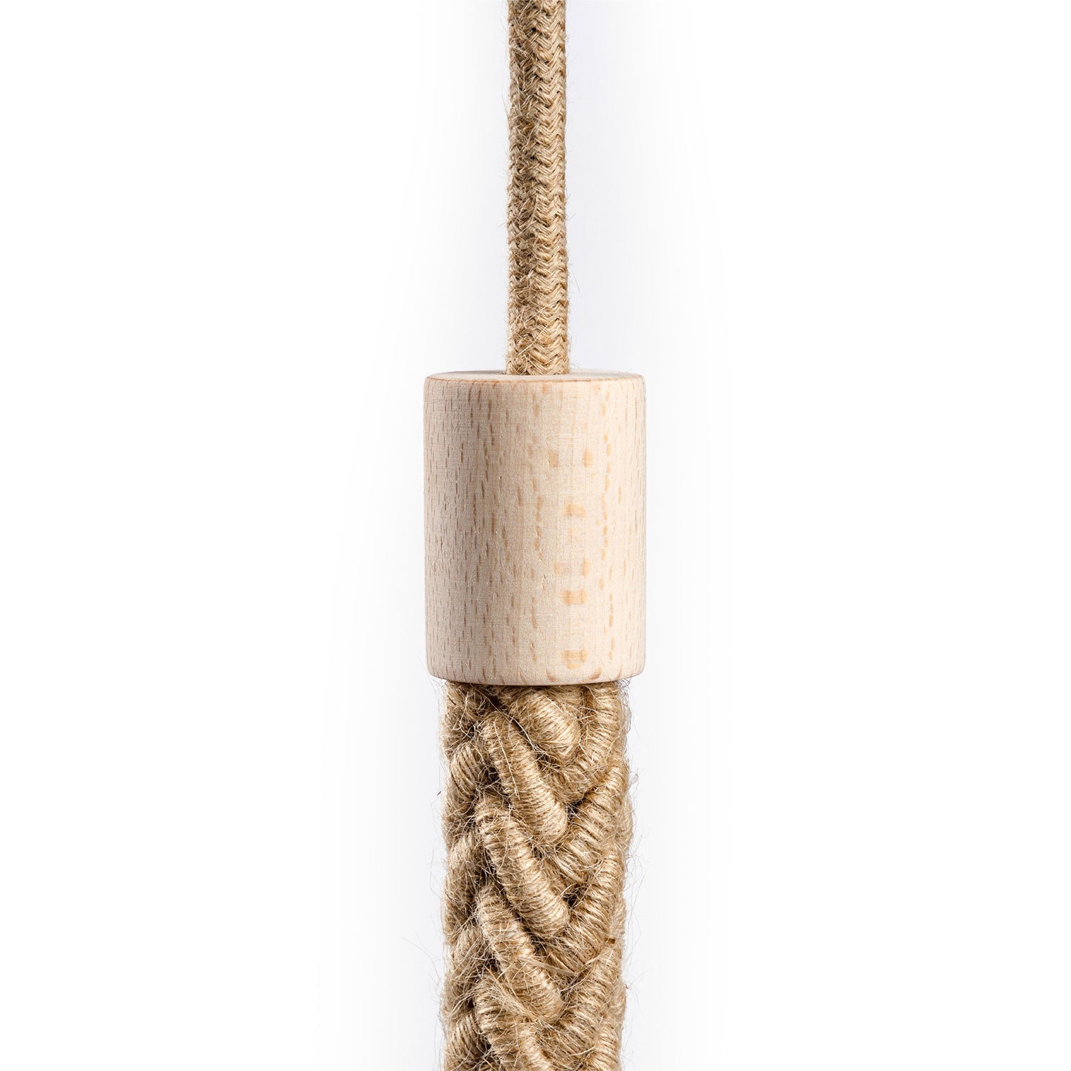 Terminale in legno per cordone 2XL - Neutro