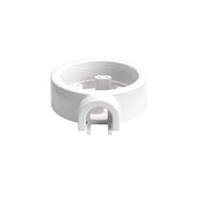 Base in porcellana bianca per presa elettrica e interruttore/deviatore compatibile con Creative-Tubes - da 1 a 4 uscite 1
