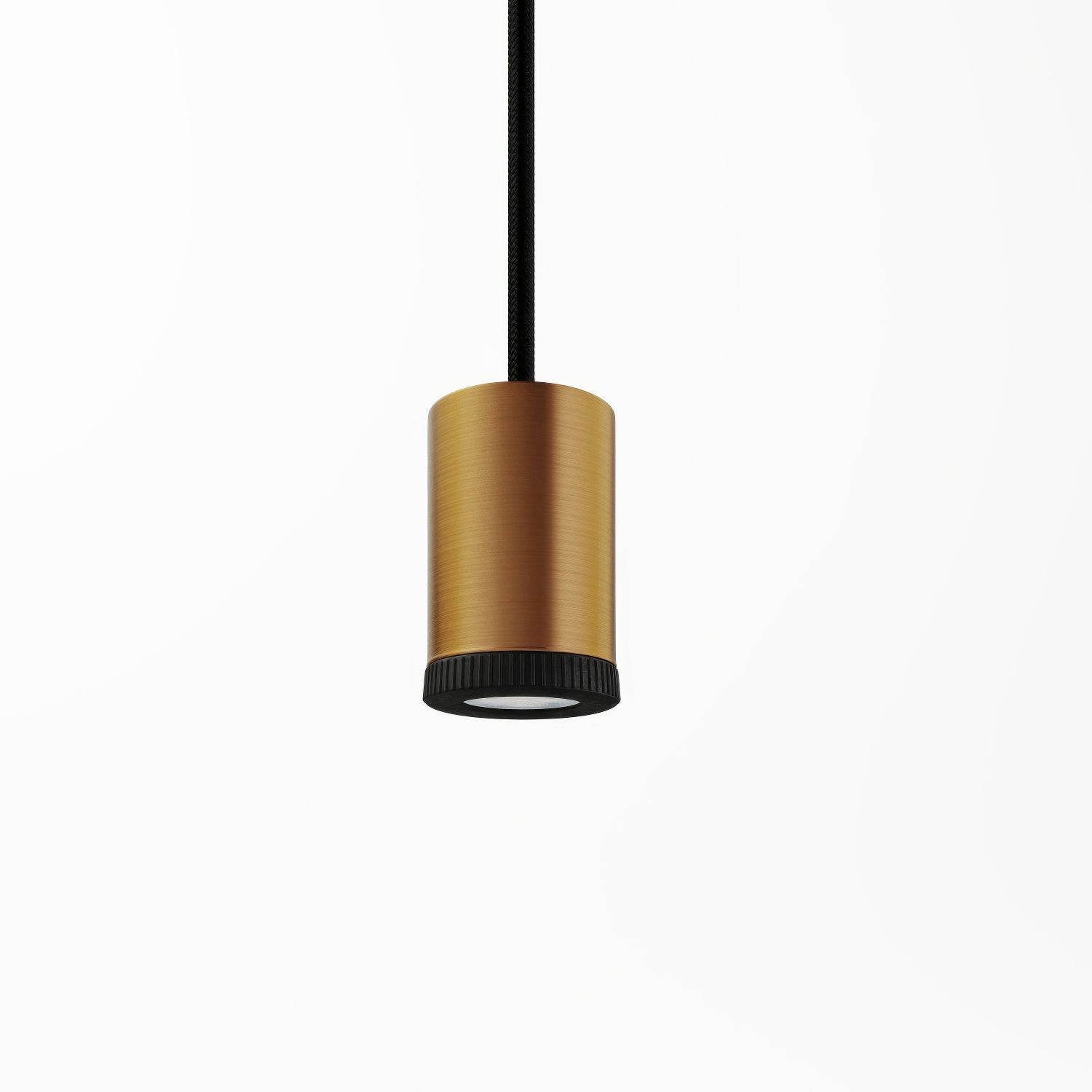 Lampada faretto a sospensione singola Mini Spotlight GU1d0 - Rame satinato