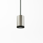 Lampada faretto a sospensione singola Mini Spotlight GU1d0 - Titanio satinato