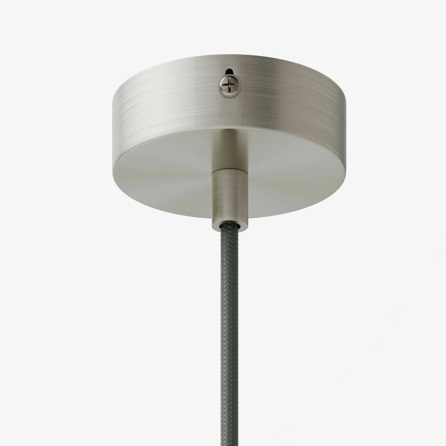 Lampada faretto a sospensione singola Mini Spotlight GU1d0 - Titanio satinato