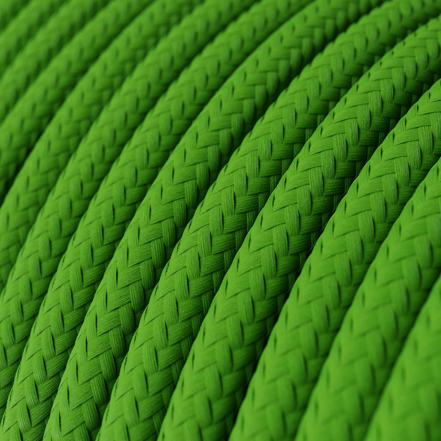 Snake Lampada in silicone con interruttore e spina - Verde prato