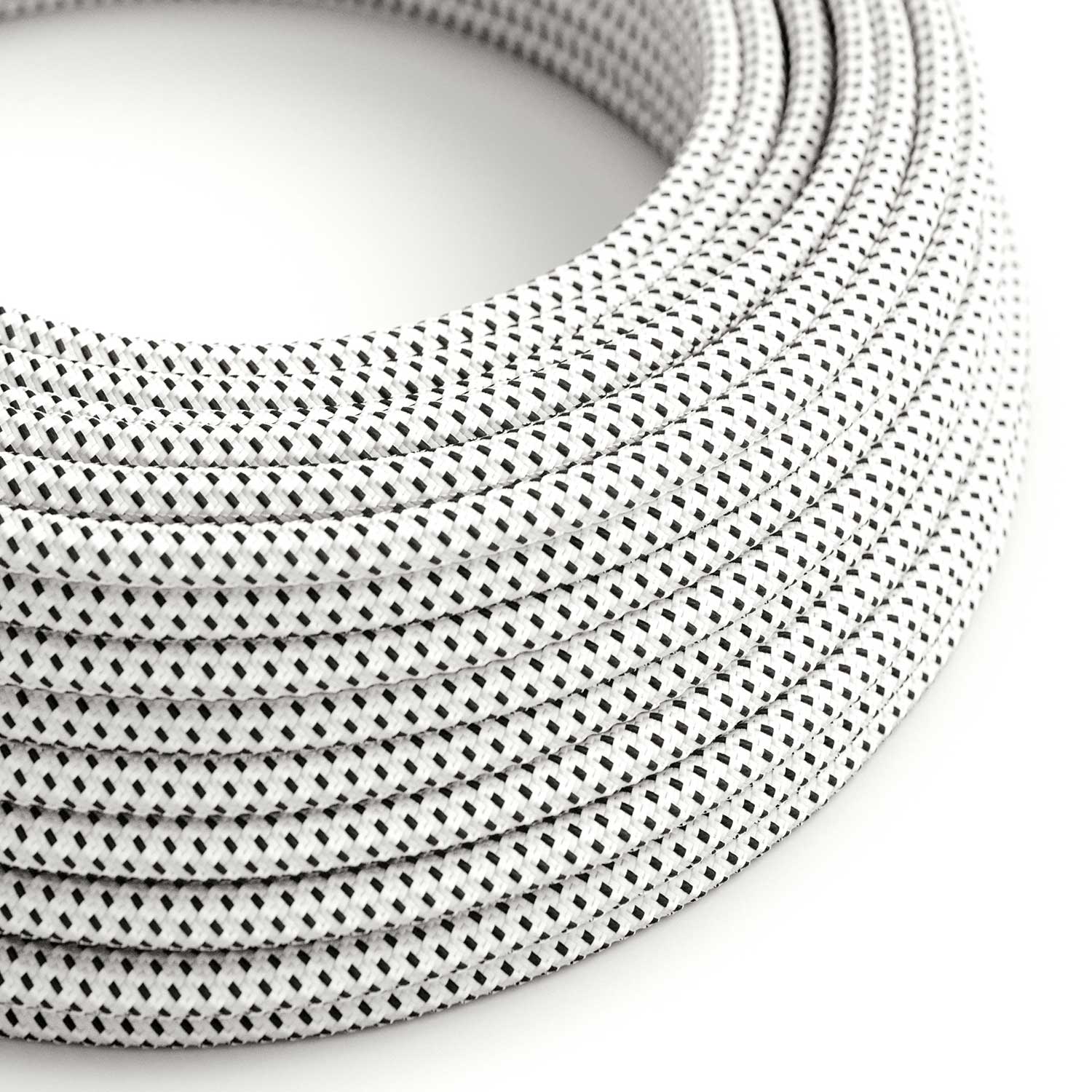 Filo elettrico in tessuto Stracciatella 3D - RT14