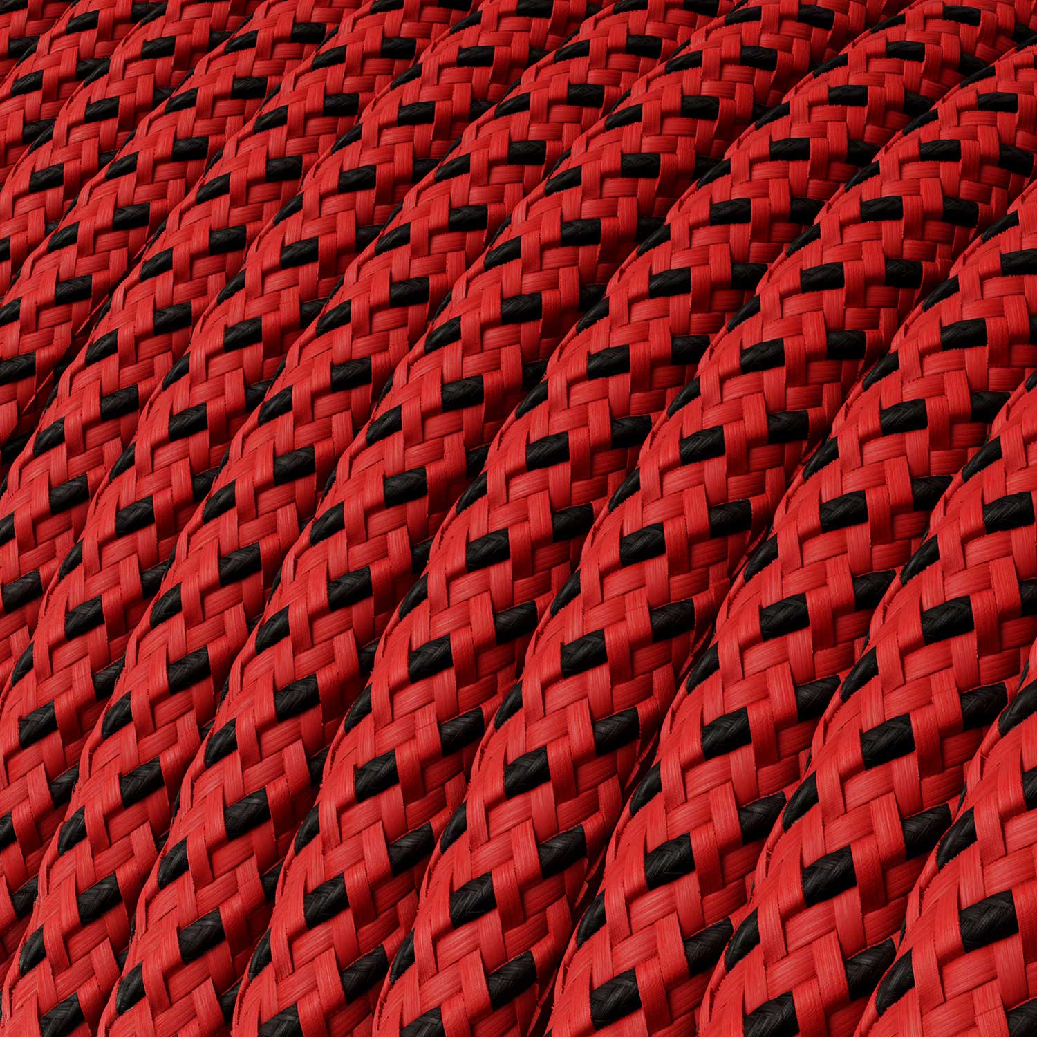 Cavo per illuminazione in tessuto lucido Red Devil 3D - RT94