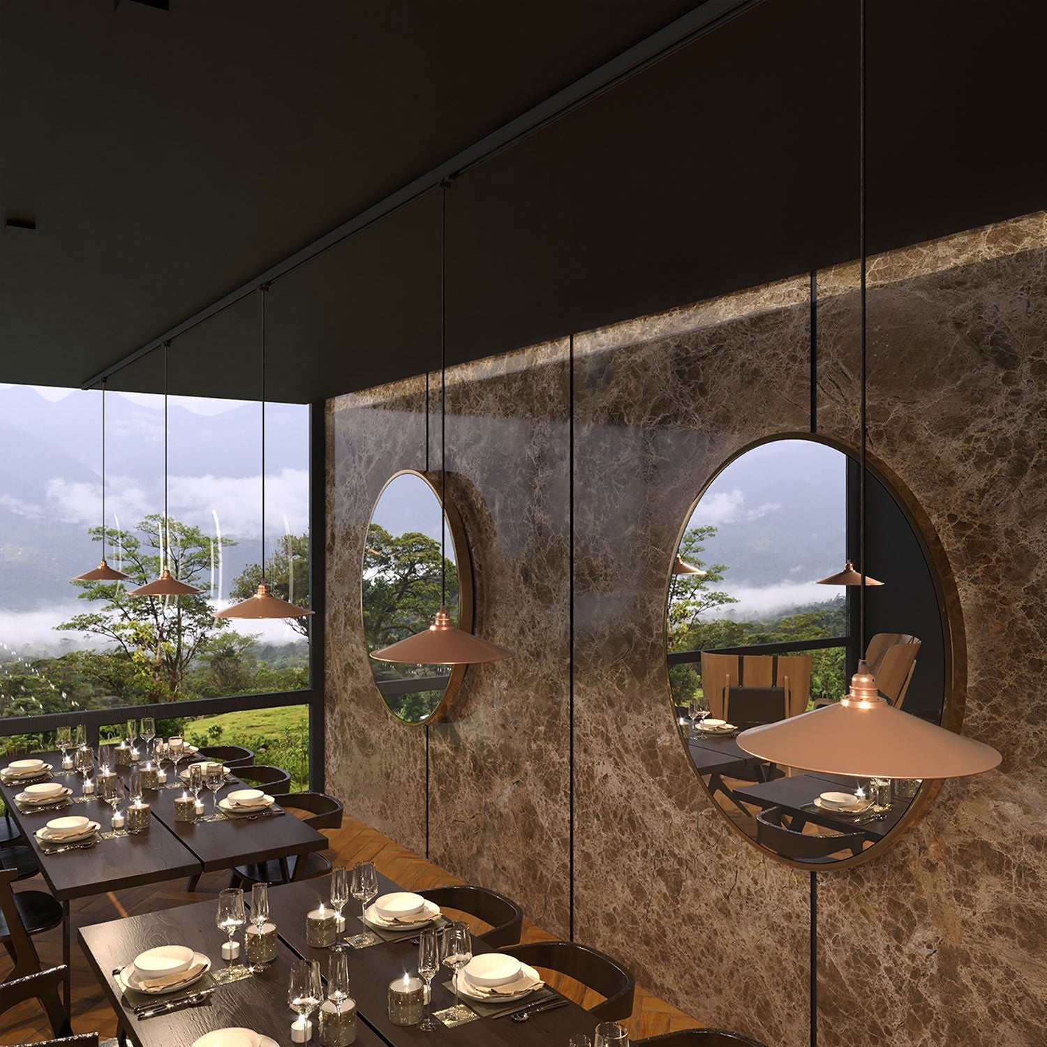 Adattatore Eutrac Nero per binario trifase - per sospensione