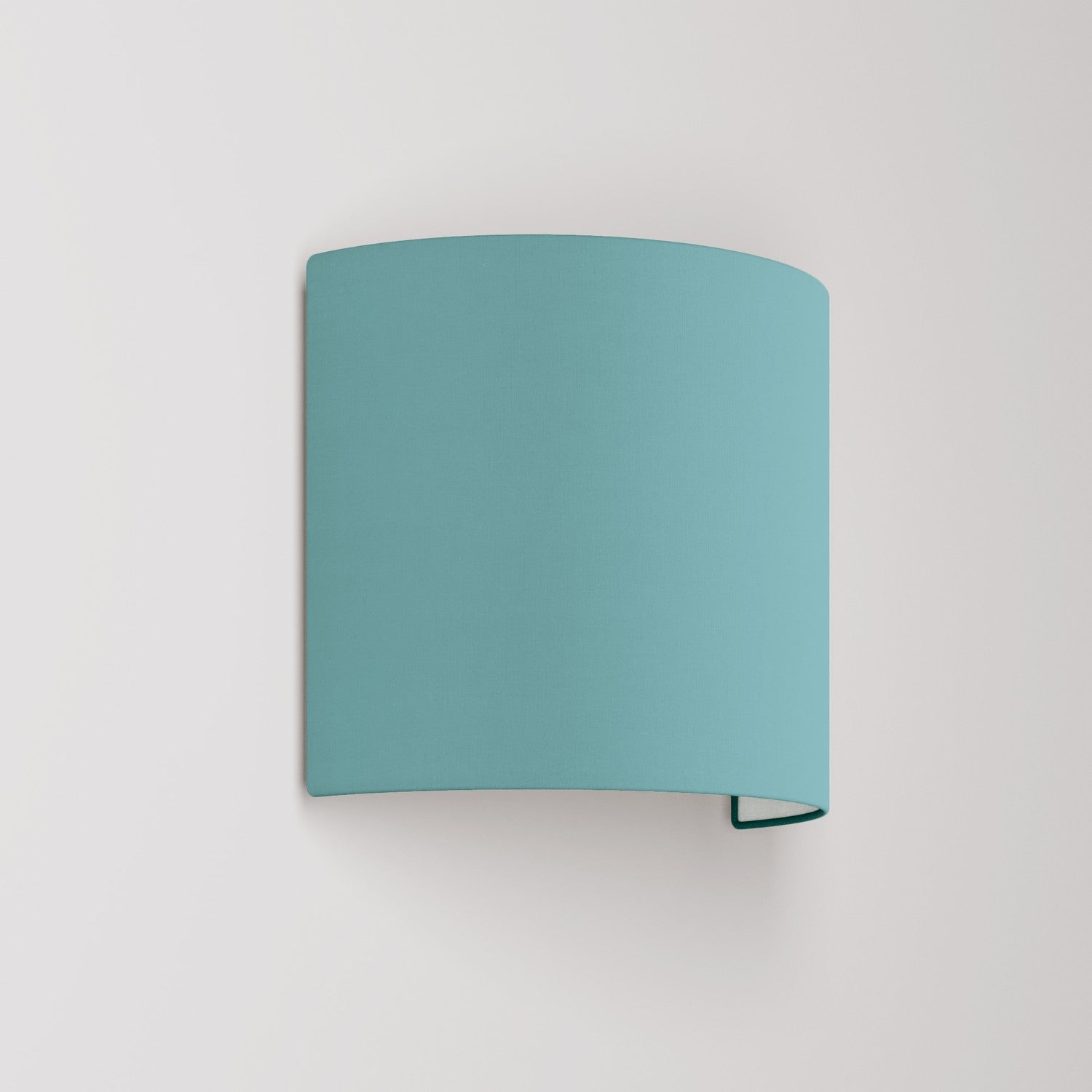 Applique Ventola con paralume in tessuto - Made in Italy - Teletta Verde Dubbio