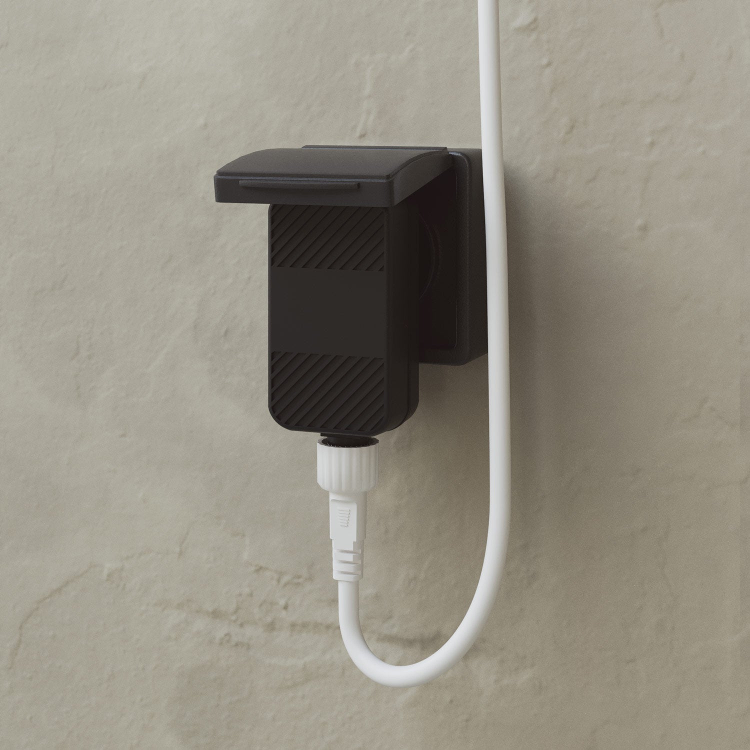 Catena luminosa 6 punti luce da esterno IP67 Bianco sabbia - Marina6