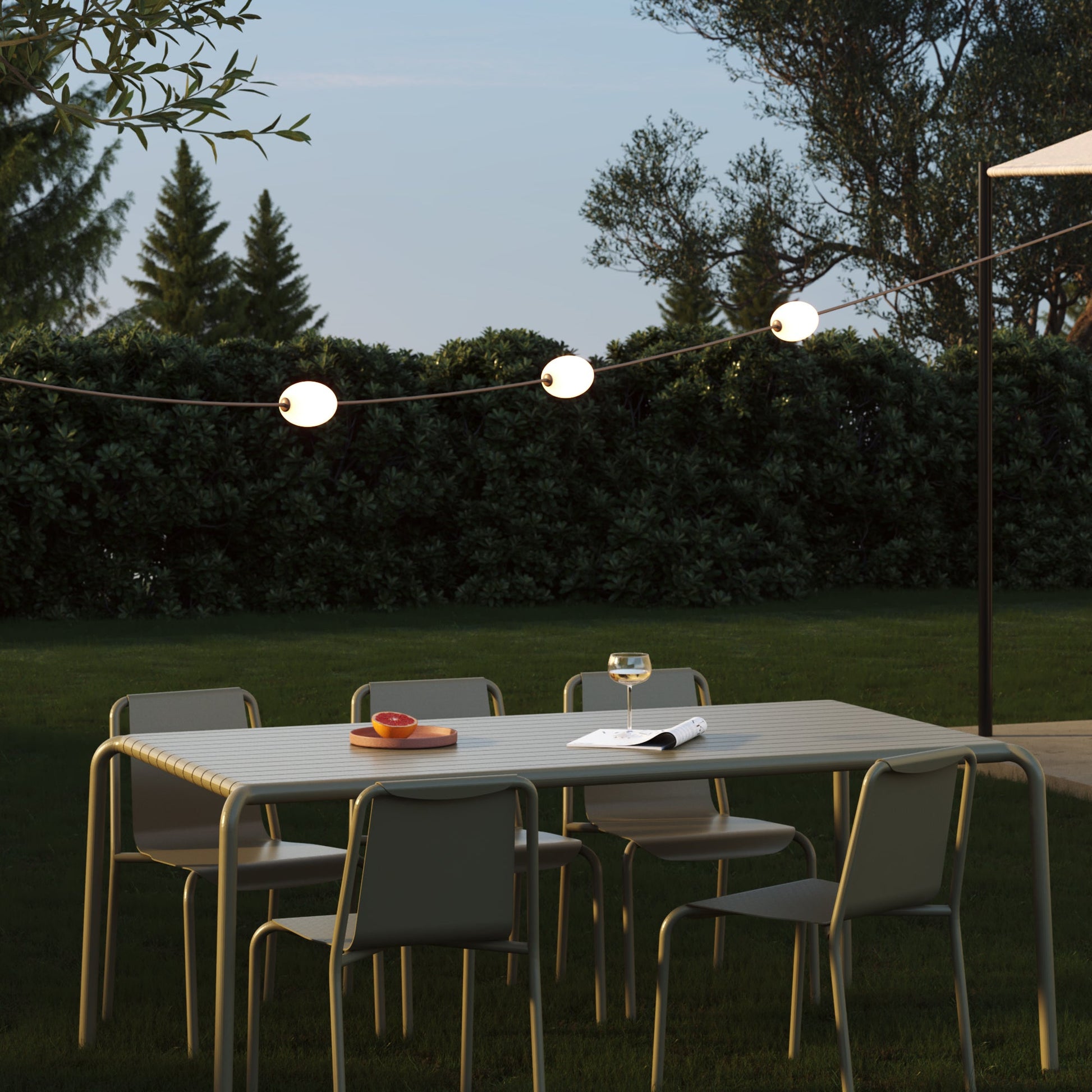 Cavo di connessione tra paralumi 70/140 cm (27 9/16" / 55 1/8") - Marina - Desert brown 70 cm (27 9 16")
