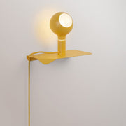 Combo Camo - Lampada con mensola - Giallo - Creative Cables