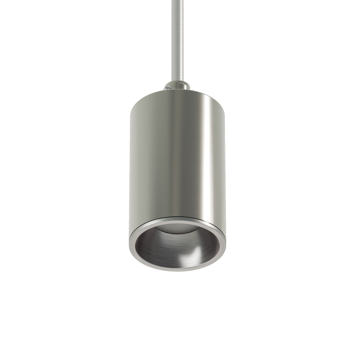Faretto GU10 Spotlight LED Bispot - Cromo / Titanio satinato
