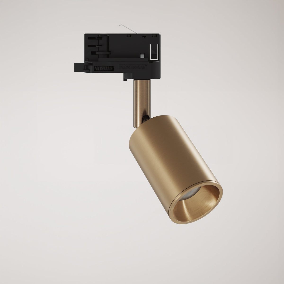 Faretto orientabile Bispot per sistema a binario - Bronzo satinato Si Powergear