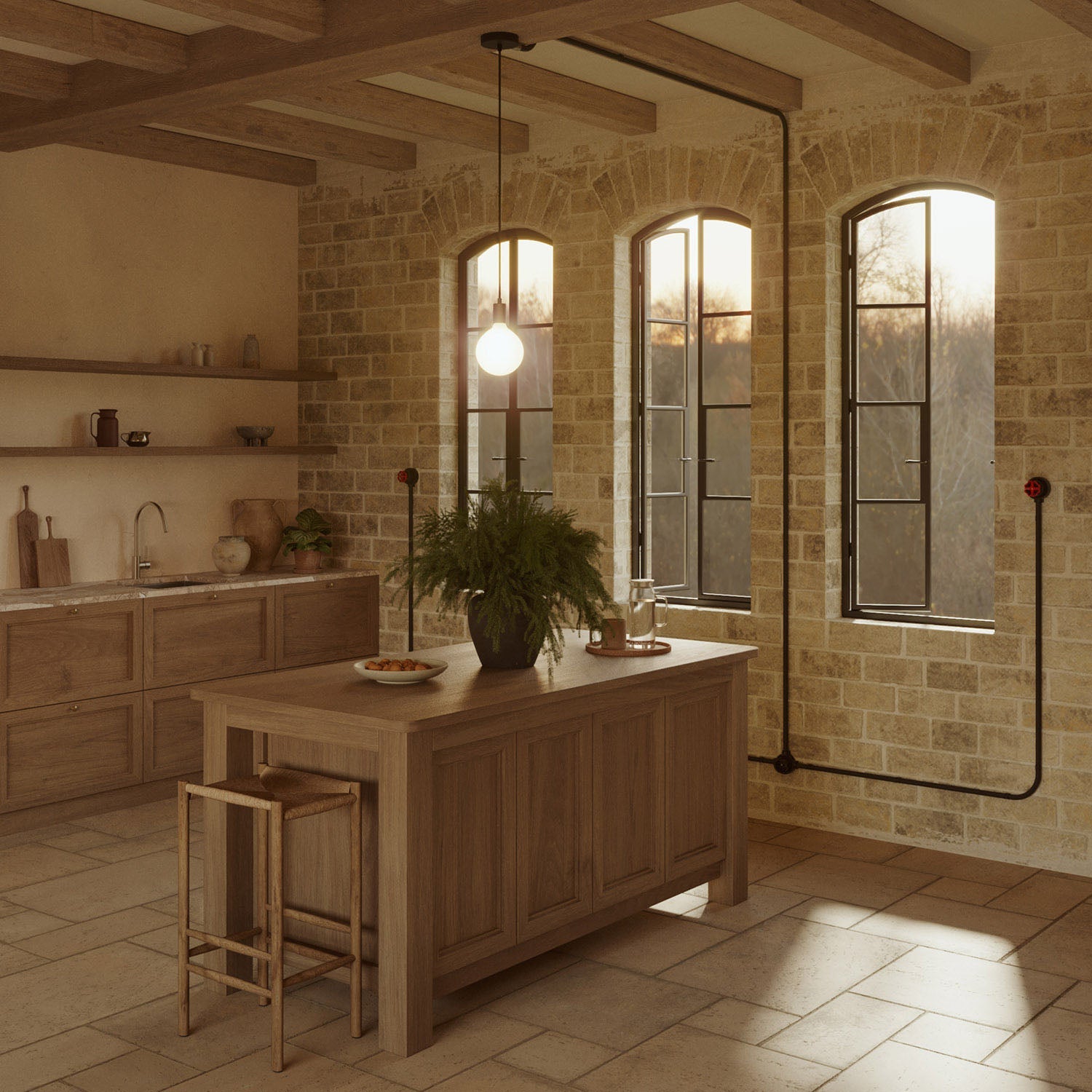 Kit scatola di derivazione e base per Creative-Tubes in porcellana - Nero 2