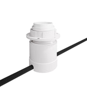 Kit Spostaluce con portalampada E27 per paralume - Bianco